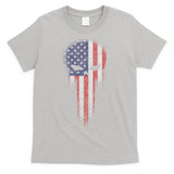USA Grunge Skull T-Shirt