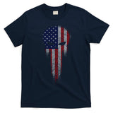 USA Grunge Skull T-Shirt