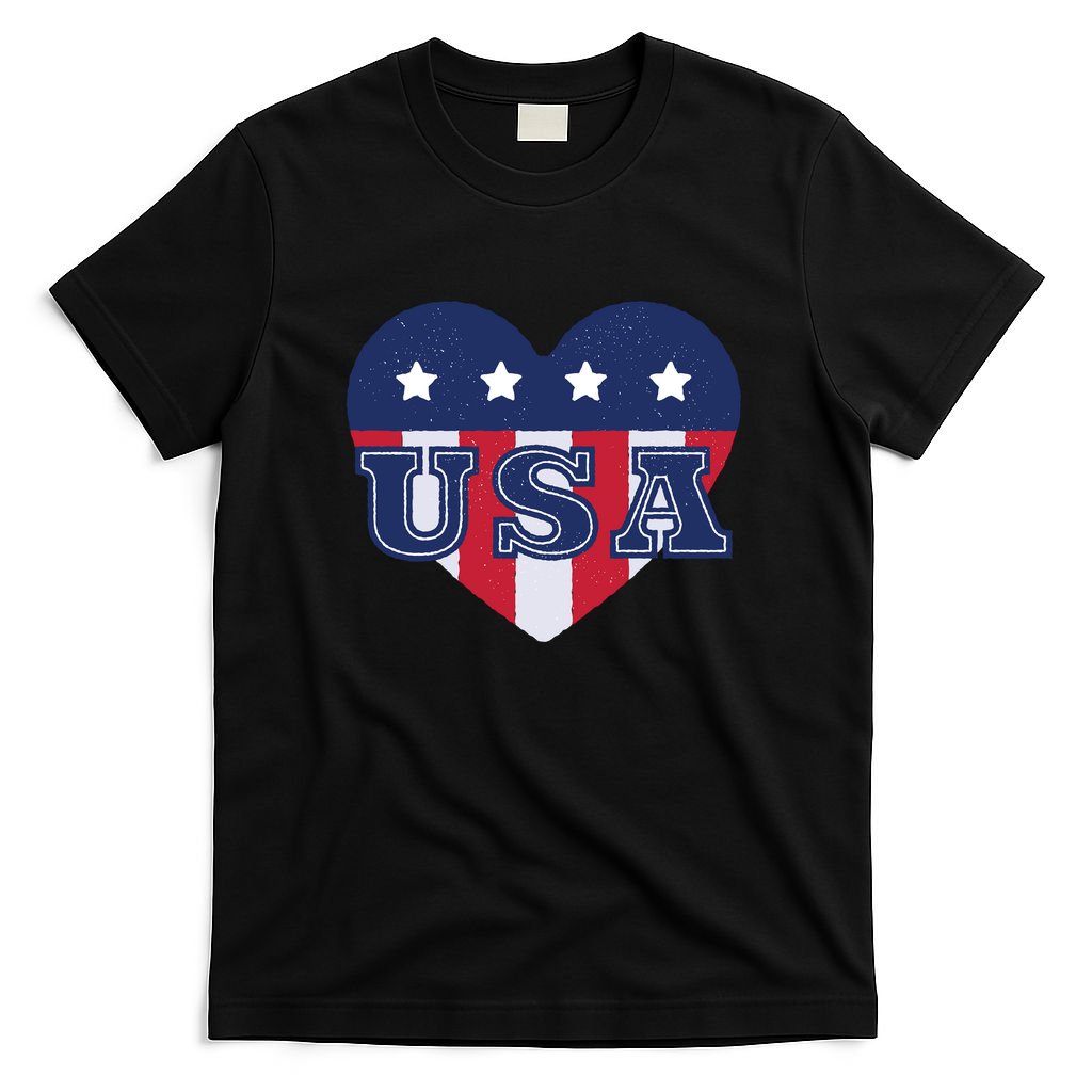 USA Heart T-Shirt