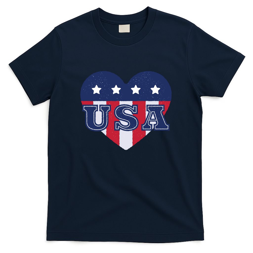 USA Heart T-Shirt