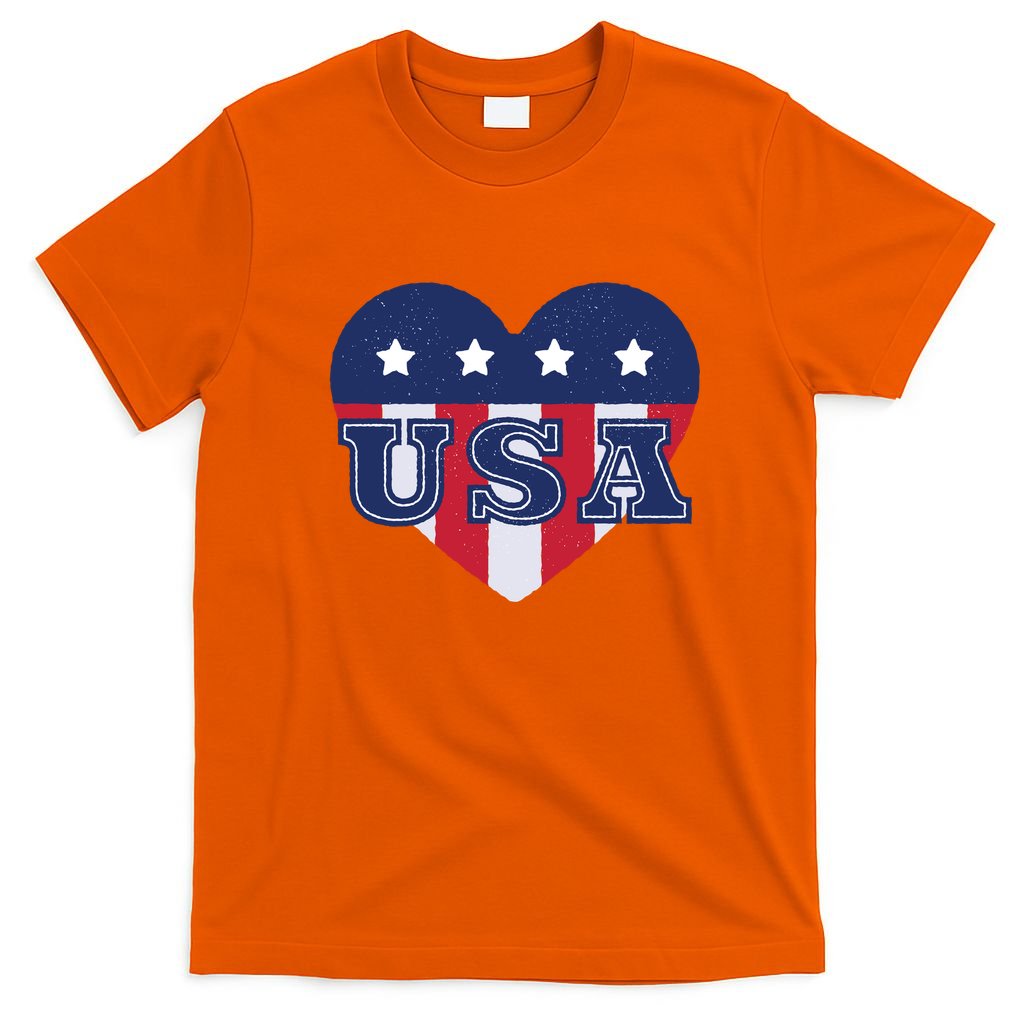 USA Heart T-Shirt