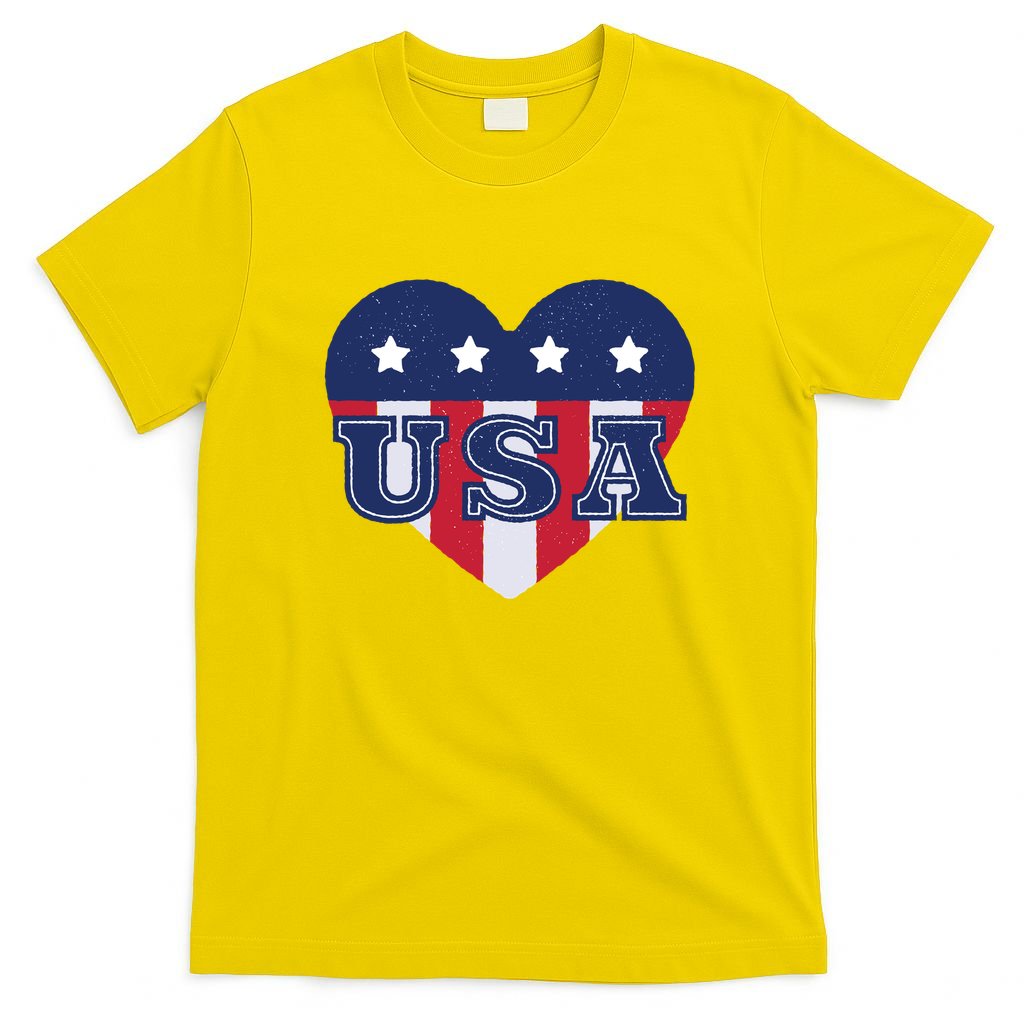 USA Heart T-Shirt