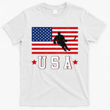 USA Hockey Winter Sports Games T-Shirt