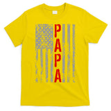 USA PAPA Retro Vintage Flag T-Shirt