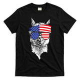 USA Patriotic Llama T-Shirt
