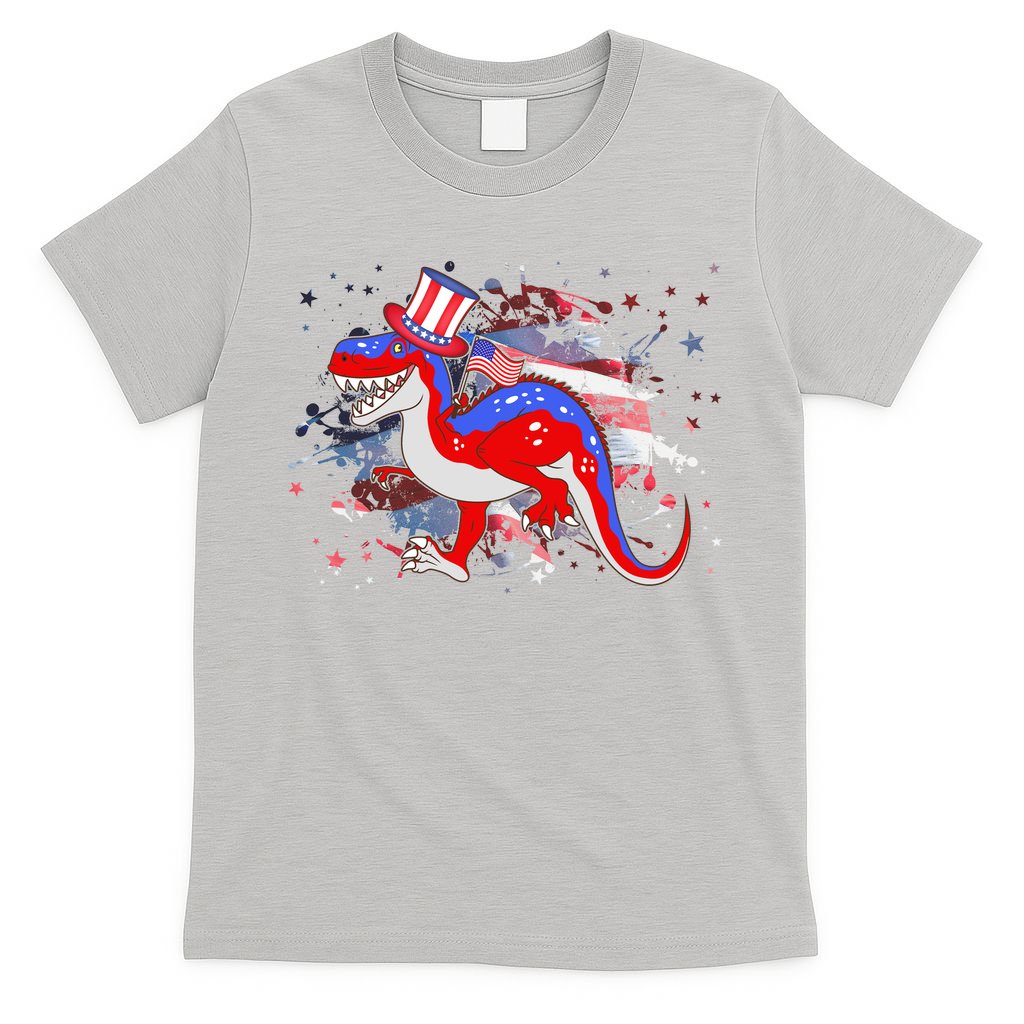 USA Patriotic Presidential Dinosaur T-Shirt