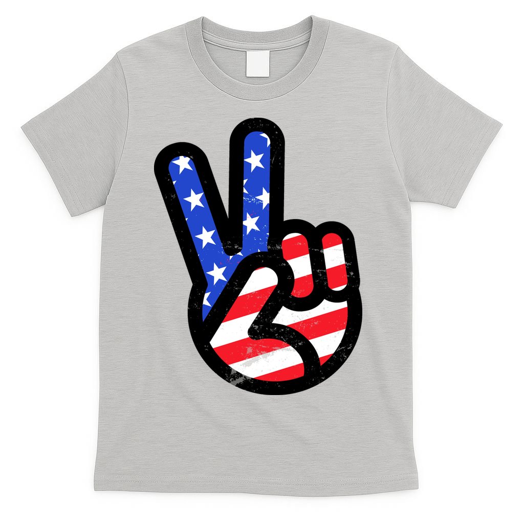 USA Peace Sign T-Shirt