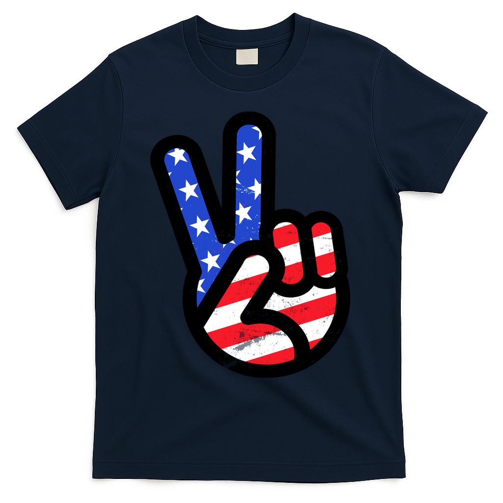 USA Peace Sign T-Shirt
