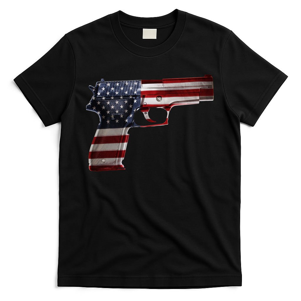 USA Pistol Gun T-Shirt