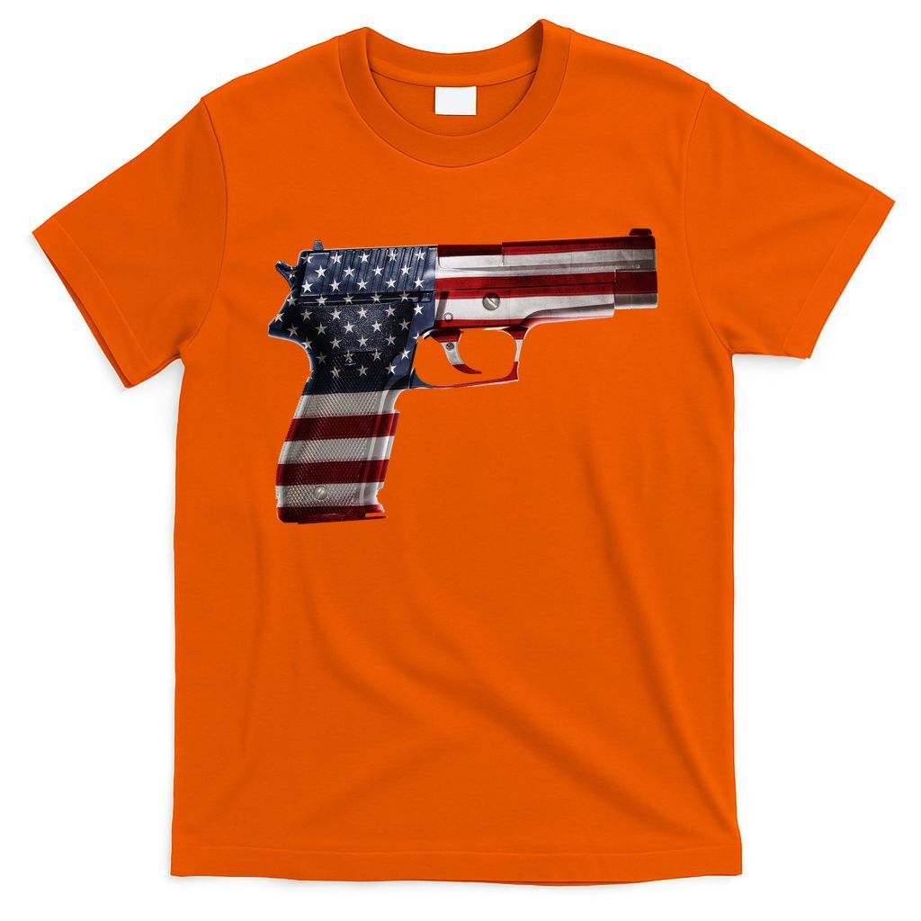 USA Pistol Gun T-Shirt