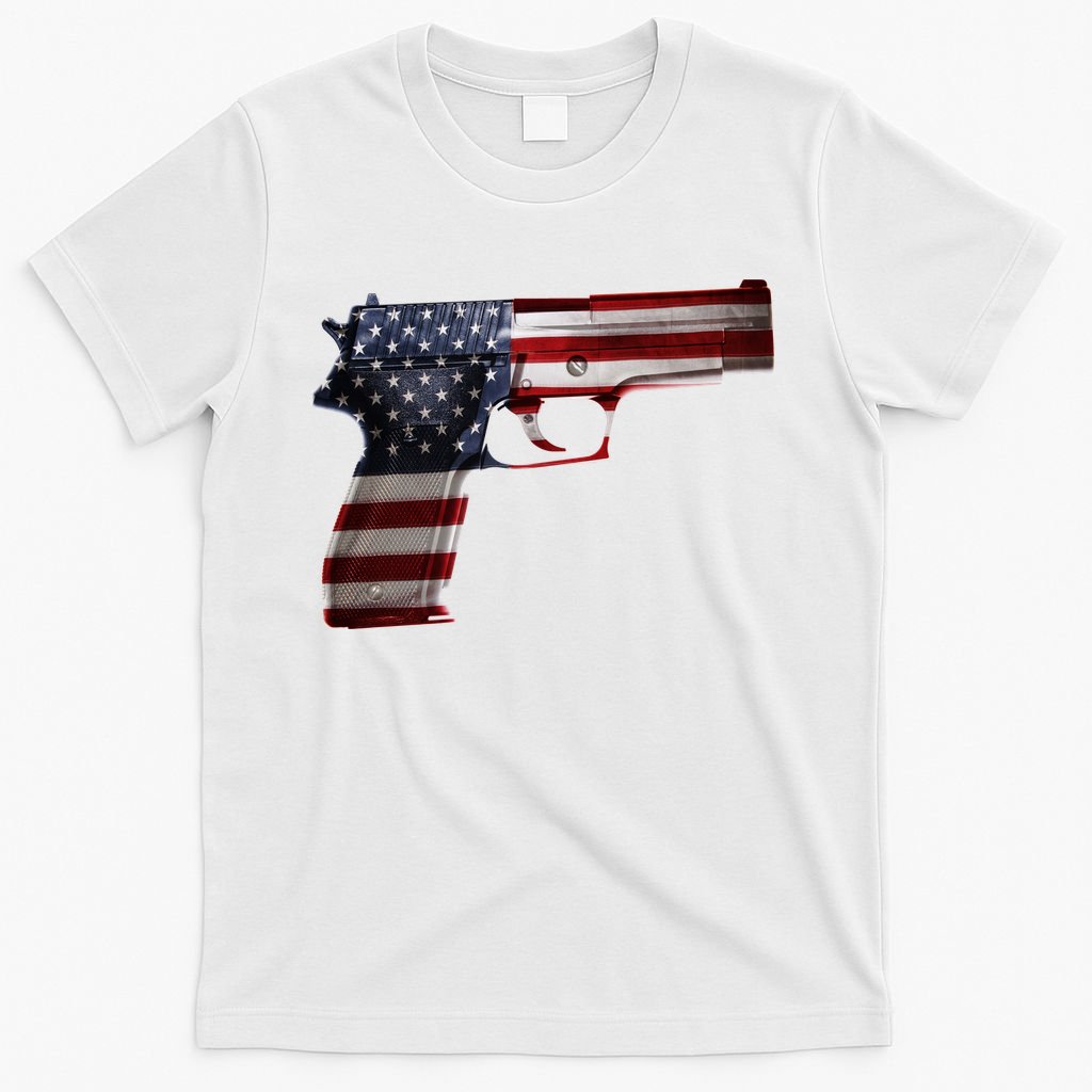 USA Pistol Gun T-Shirt