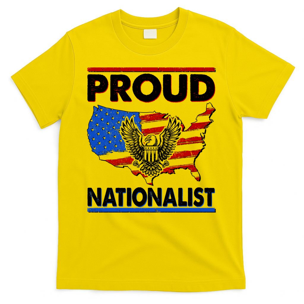 USA Proud Nationalist  T-Shirt