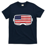 USA Retro Video Game Flag T-Shirt