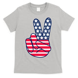 USA Simple Peace Sign T-Shirt