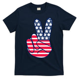 USA Simple Peace Sign T-Shirt