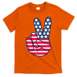 USA Simple Peace Sign T-Shirt
