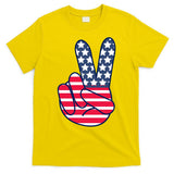 USA Simple Peace Sign T-Shirt