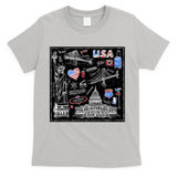 USA Sketch T-Shirt