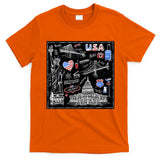 USA Sketch T-Shirt