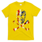 USA Skull Crossbone  T-Shirt