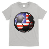 USA Soccer Ball T-Shirt