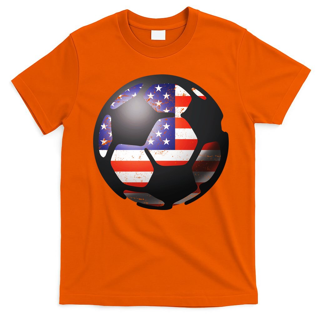 USA Soccer Ball T-Shirt