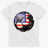 USA Soccer Ball T-Shirt