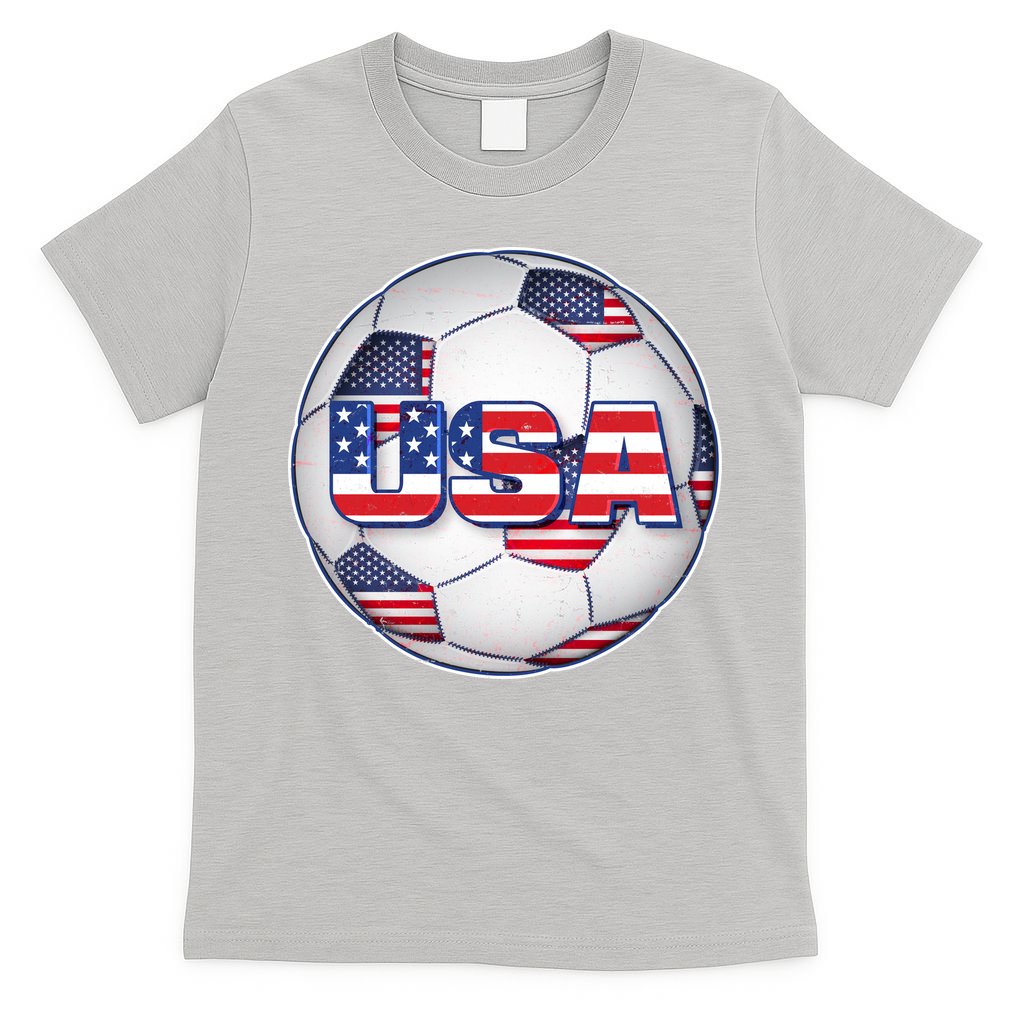 USA Soccer Team Ball T-Shirt