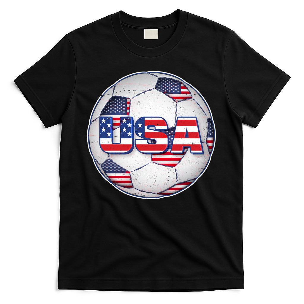 USA Soccer Team Ball T-Shirt
