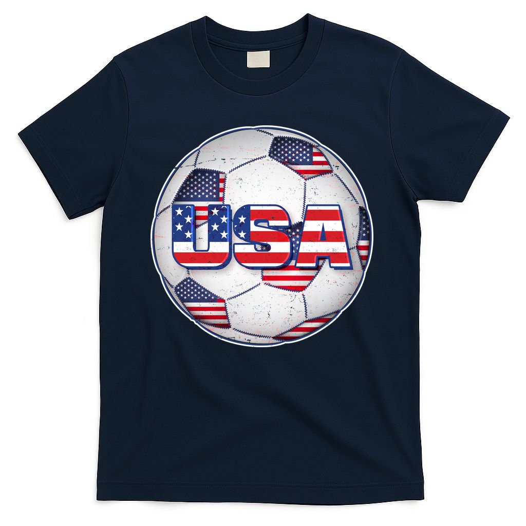USA Soccer Team Ball T-Shirt