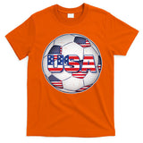 USA Soccer Team Ball T-Shirt