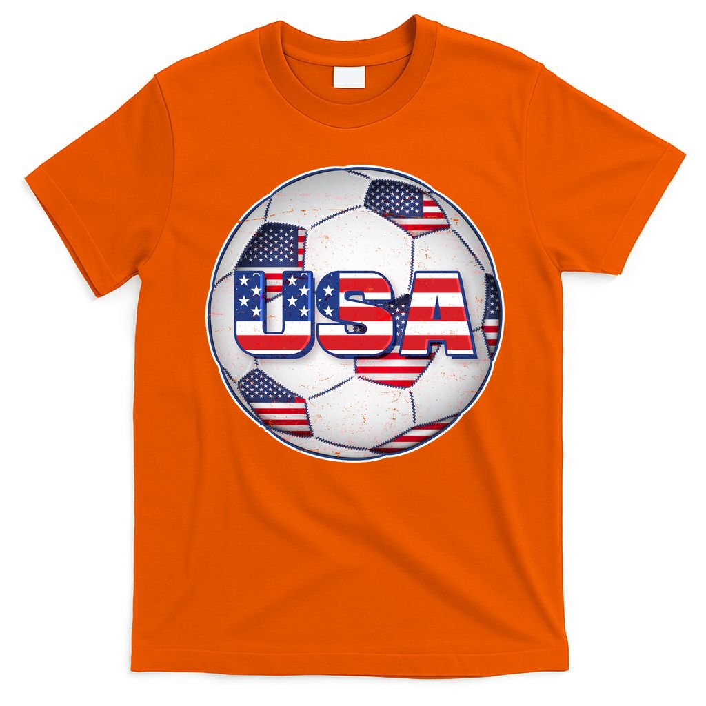 USA Soccer Team Ball T-Shirt