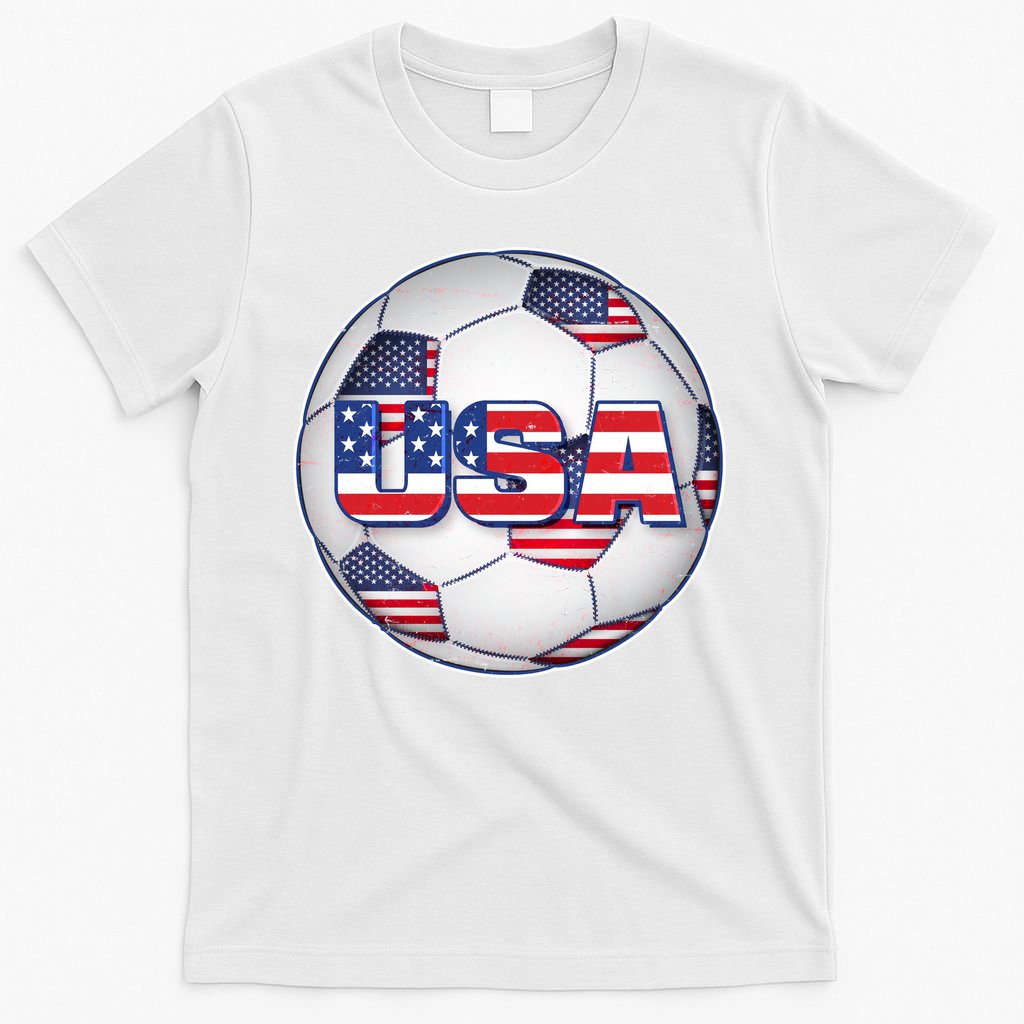 USA Soccer Team Ball T-Shirt