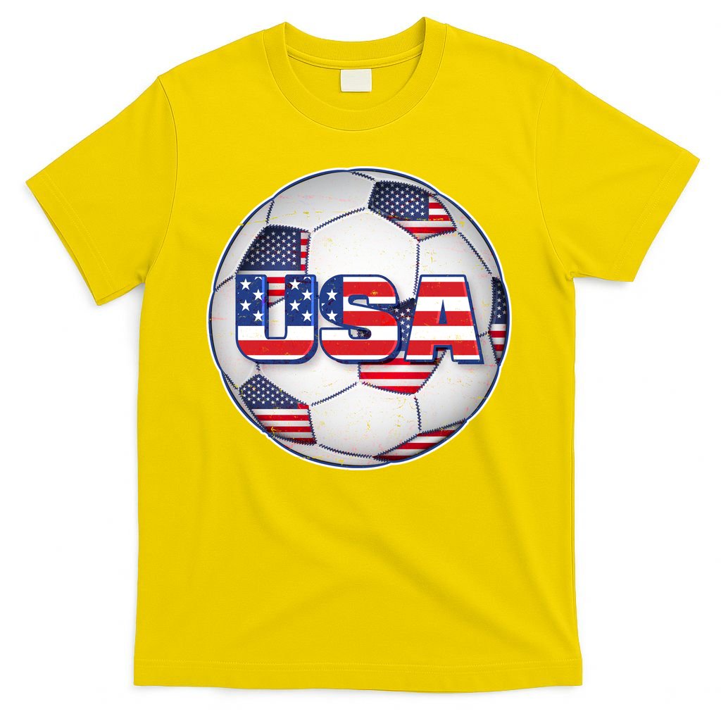 USA Soccer Team Ball T-Shirt