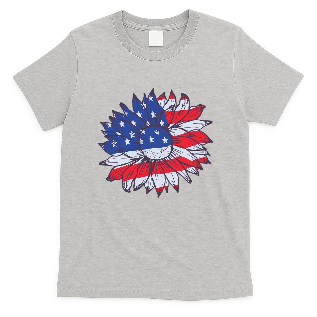 USA Sunflower T-Shirt