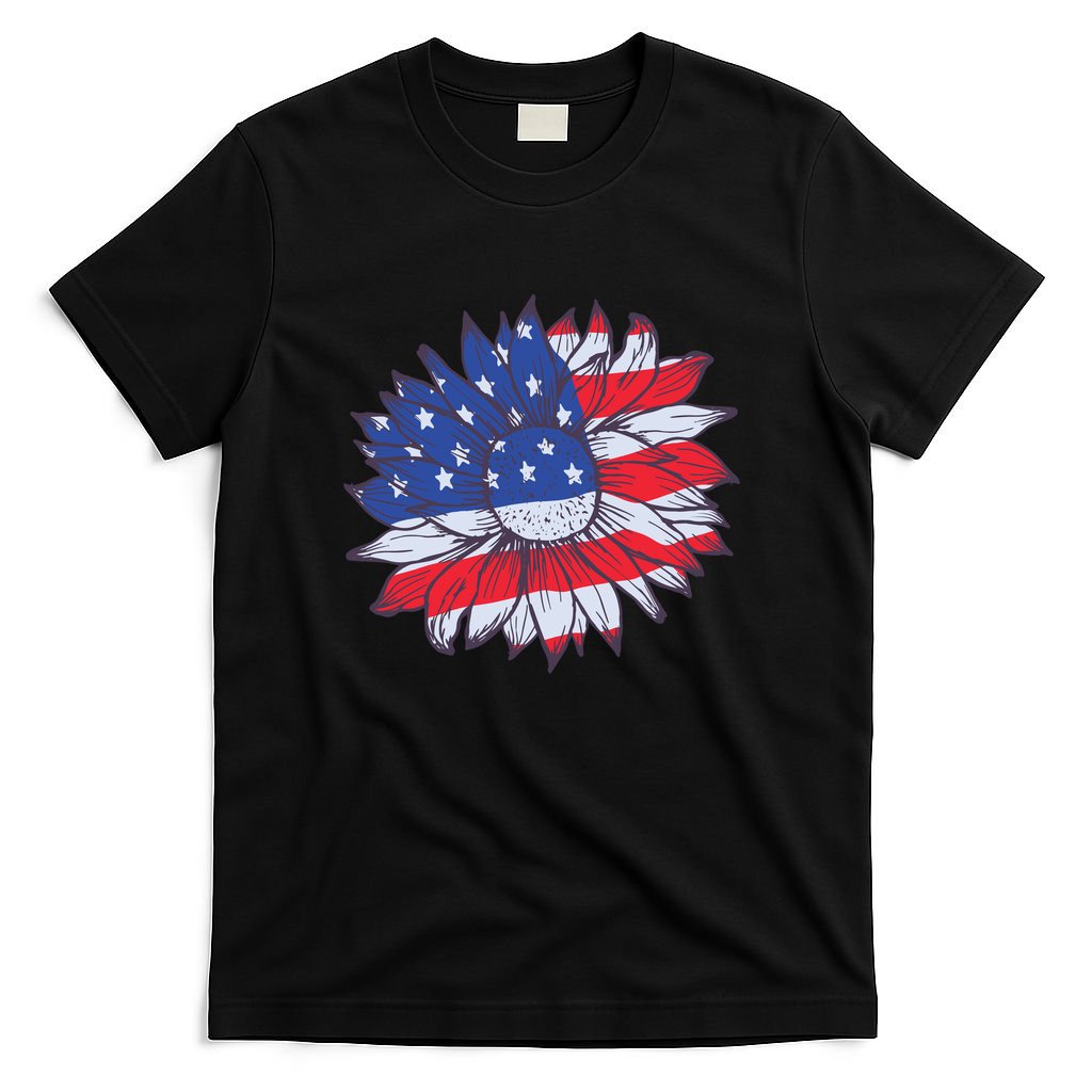 USA Sunflower T-Shirt
