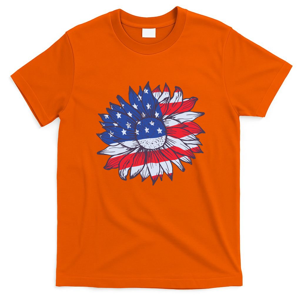 USA Sunflower T-Shirt