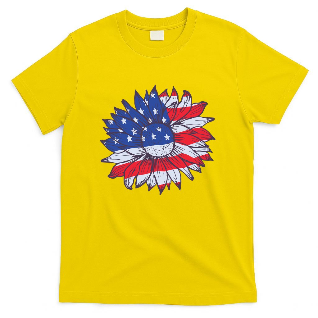 USA Sunflower T-Shirt