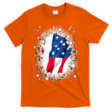 USA Torn Star American Flag T-Shirt