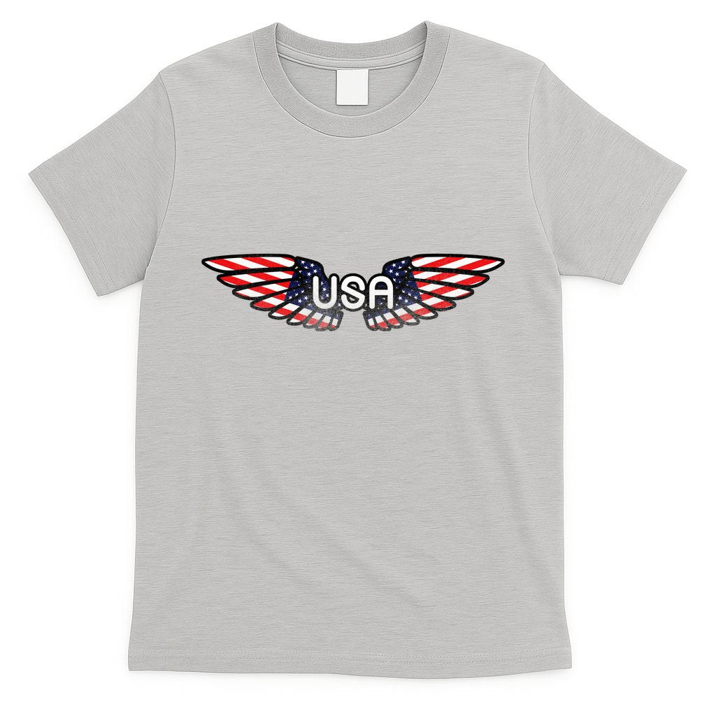 USA Wing Crest Logo T-Shirt