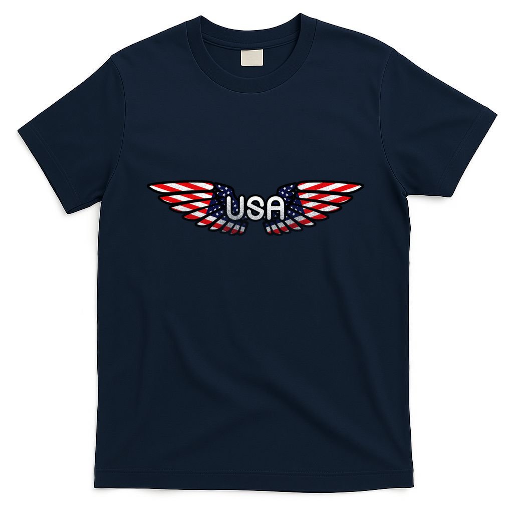 USA Wing Crest Logo T-Shirt
