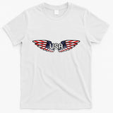 USA Wing Crest Logo T-Shirt
