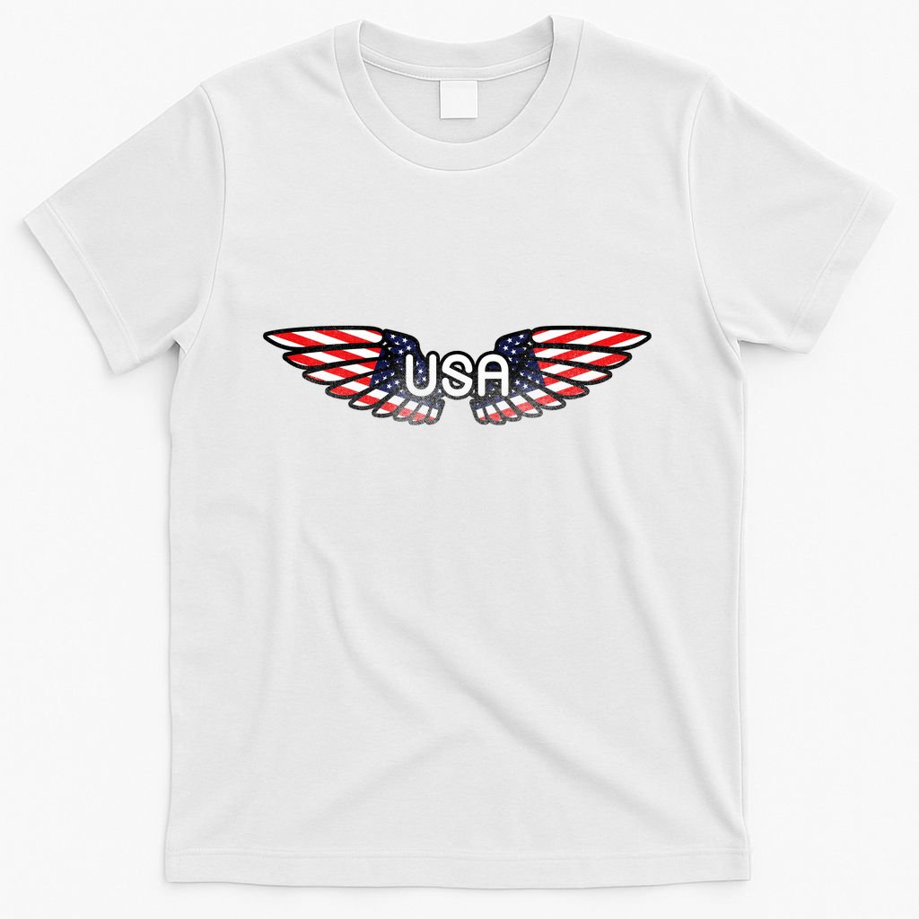 USA Wing Crest Logo T-Shirt