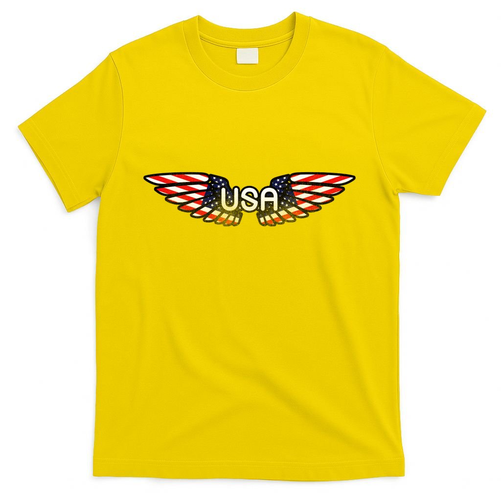 USA Wing Crest Logo T-Shirt