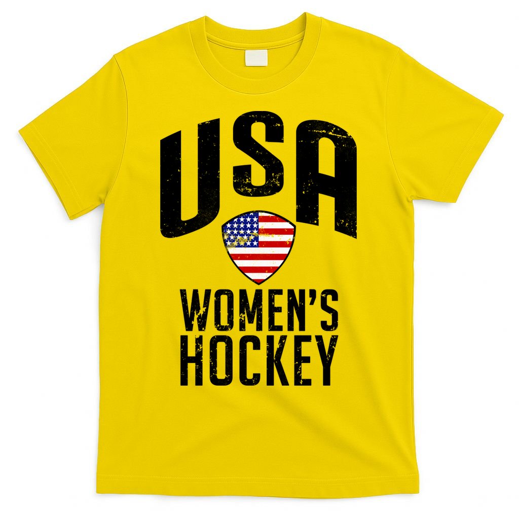 USA Women's Hockey Winter Sports Games T-Shirt