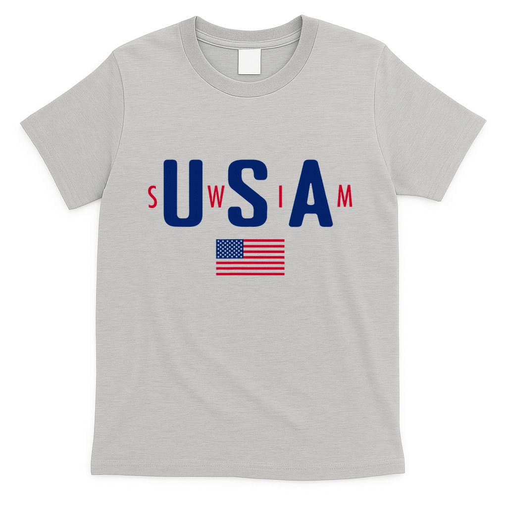 Usa Swim  Usa Summer Swimming 2024 Games T-Shirt