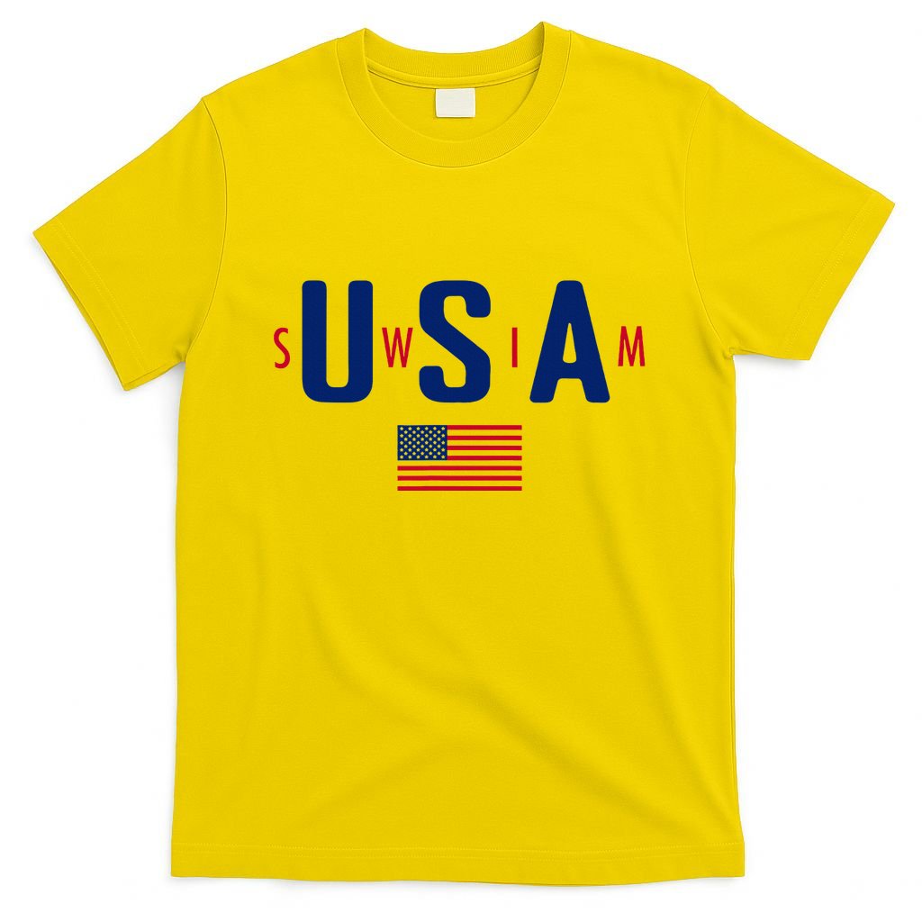 Usa Swim  Usa Summer Swimming 2024 Games T-Shirt