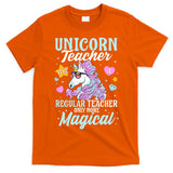 Unicorn Teacher Back To School Cute Magic Teacher T-Shirt