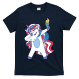 USA Unicorn Dabbing T-Shirt