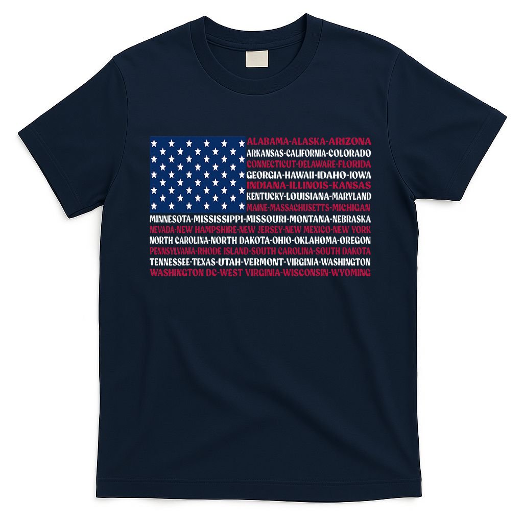 USA US Flag Patriotic Vintage T-Shirt